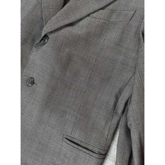 Vintage‎ Hernando Trujillo Wool 38R Sport Coat Blazer Suit Jacket Gray Tweed - Picture 5 of 12